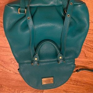 Marc jacobs backpack leather